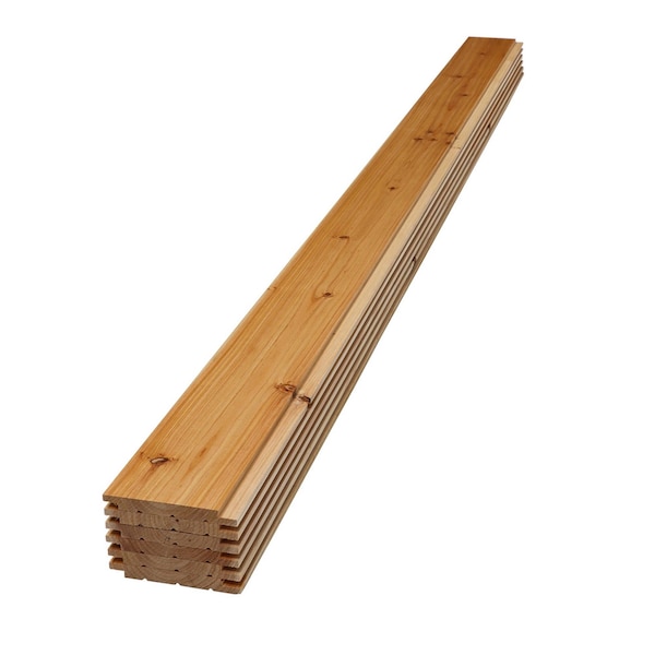 Ejoy Rustic Shiplap Boards, 94in x 5.3in, 6PK Shiplap_02 - main